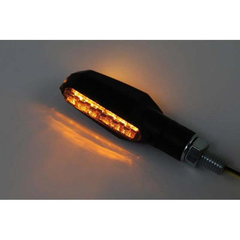 LED-Blinker Paar Highsider Smart Multiface, Getönt, M8, E-geprüft, 12V/2W