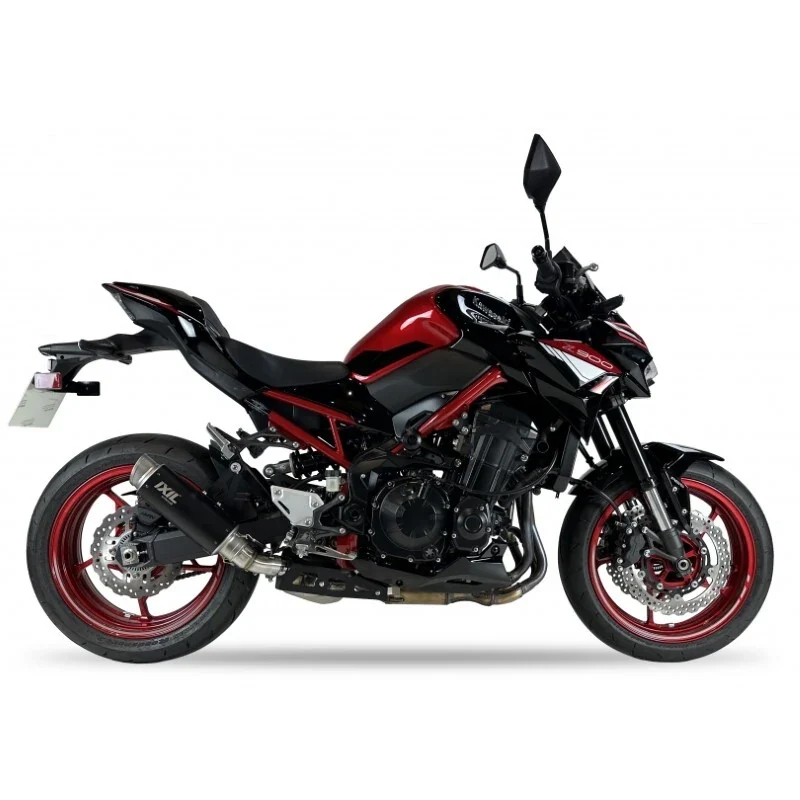 Endschalldämpfer IXIL Sport Xtrem Black – Kawasaki Z 900 92 kW 16-19 A2 17-24