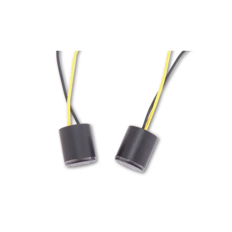 LED-Einbaublinker Paar Highsider Proton, Getönt, E-geprüft, 12V/3,8W