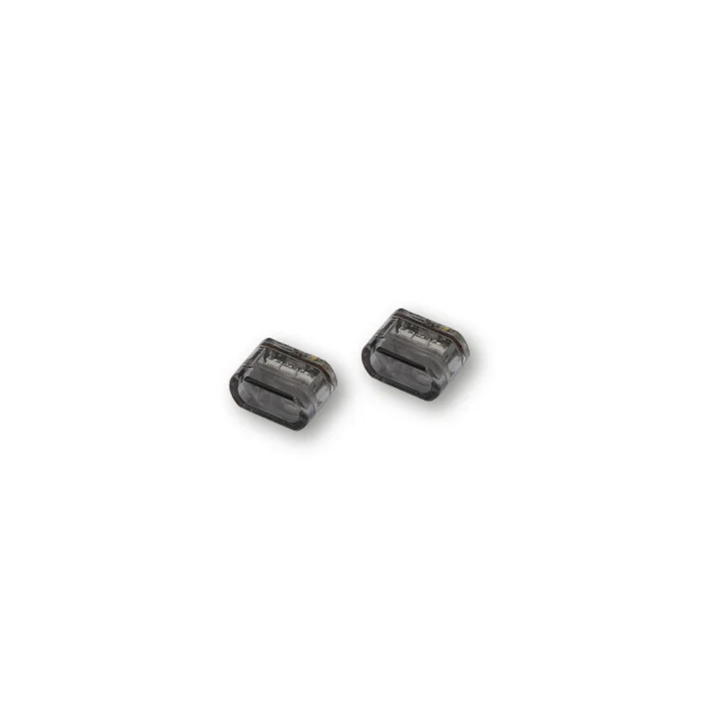 LED-Einbaublinker Paar Highsider Modul-2, Getönt, E-geprüft, 12V/0,6W
