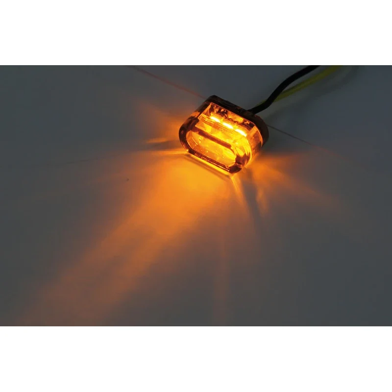 LED-Einbaublinker Paar Highsider Modul-2, Getönt, E-geprüft, 12V/0,6W