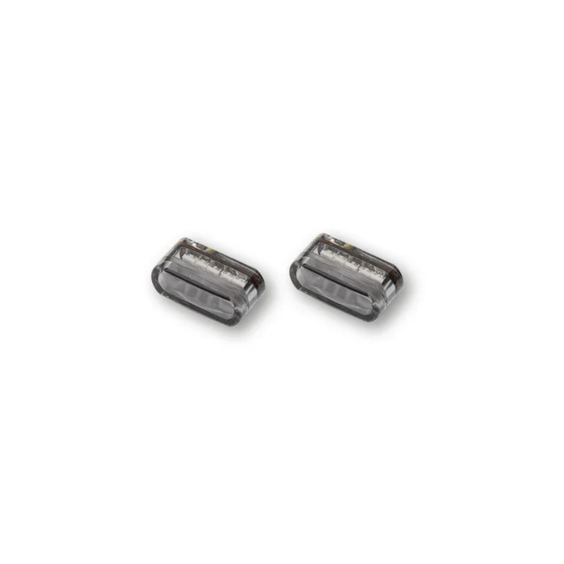 LED-Einbaublinker Paar Highsider Modul-1, Getönt, E-geprüft, 12V/0,6W