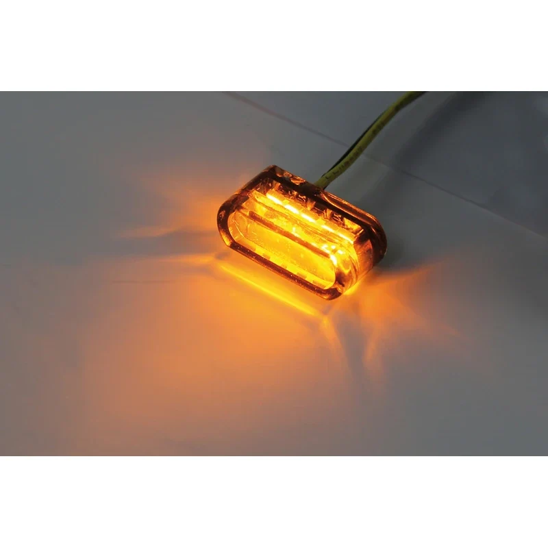 LED-Einbaublinker Paar Highsider Modul-1, Getönt, E-geprüft, 12V/0,6W