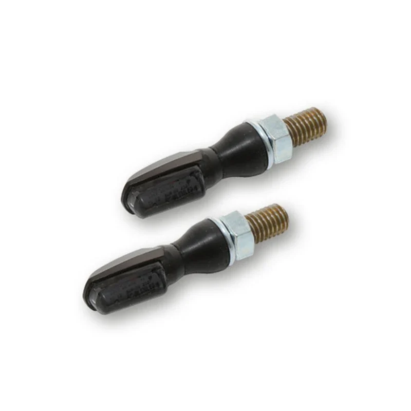 LED-Blinker Paar Highsider Smart Spark schwarz, Getönt, M8, E-geprüft, 12V/1,4W