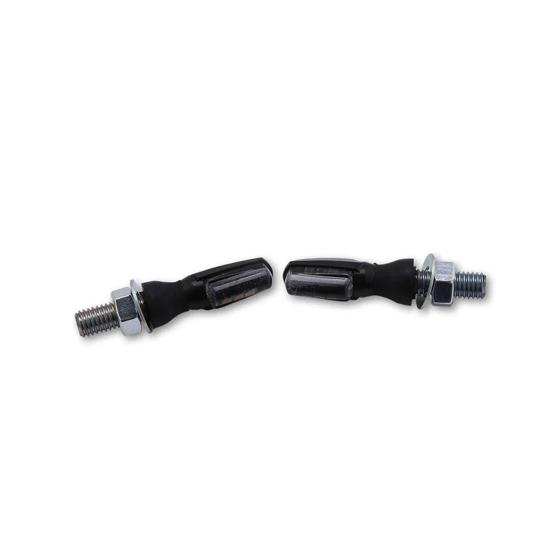 LED-Blinker Paar Highsider Smart Spark schwarz, Getönt, M8, E-geprüft, 12V/1,4W