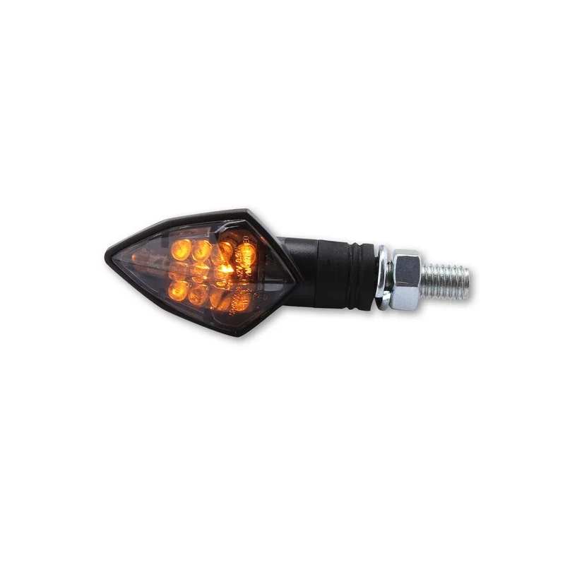 LED-Blinker Paar Highsider Smart Rock, Getönt, M8, E-geprüft, 12V/0,9W