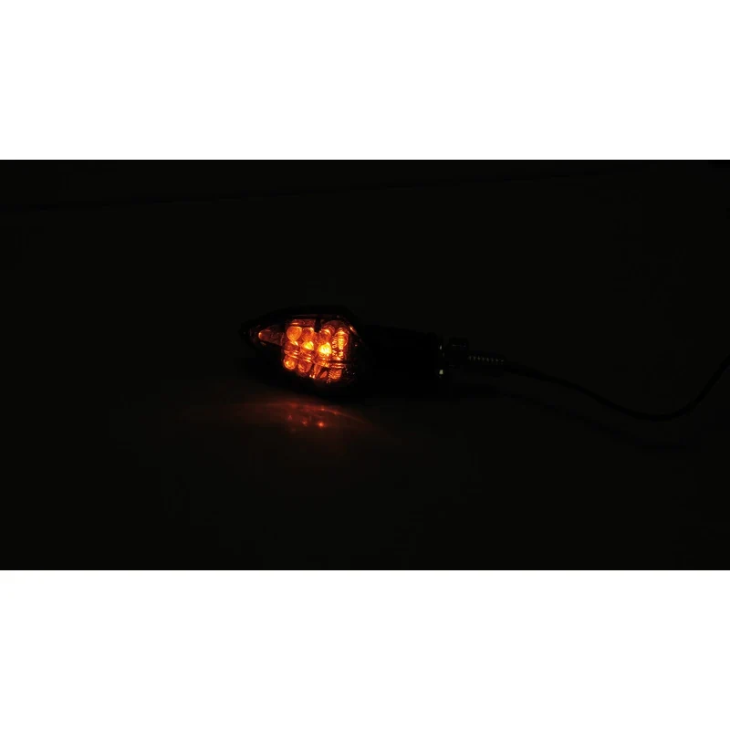 LED-Blinker Paar Highsider Smart Rock, Getönt, M8, E-geprüft, 12V/0,9W