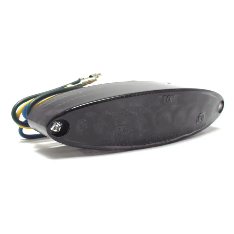 LED-Rücklicht Highsider Number 1, 106x30 mm, mit KZL, E-geprüft, 12V/1W