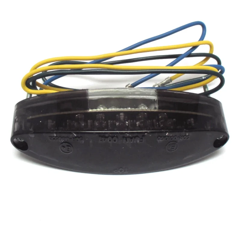 LED-Rücklicht Highsider Number 1, 106x30 mm, mit KZL, E-geprüft, 12V/1W