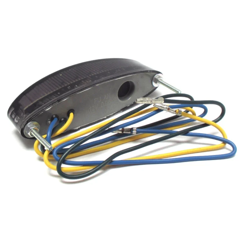 LED-Rücklicht Highsider Number 1, 106x30 mm, mit KZL, E-geprüft, 12V/1W