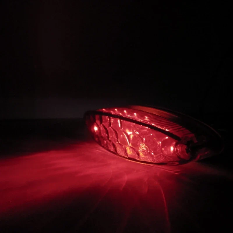 LED-Rücklicht Highsider Number 1, 106x30 mm, mit KZL, E-geprüft, 12V/1W