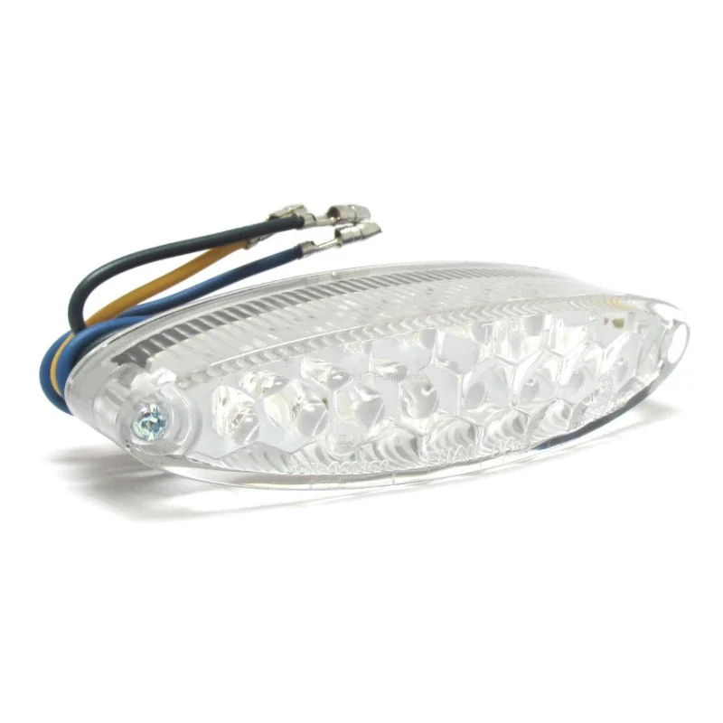 LED-Rücklicht Highsider Number 1, 106x30 mm, mit KZL, E-geprüft, 12V/1W