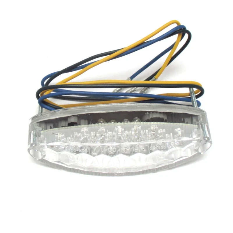 LED-Rücklicht Highsider Number 1, 106x30 mm, mit KZL, E-geprüft, 12V/1W