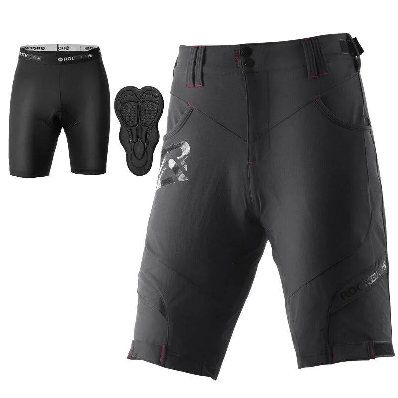 Kurze Atmungsaktive Radhose für Herren (Anti-Stoß)