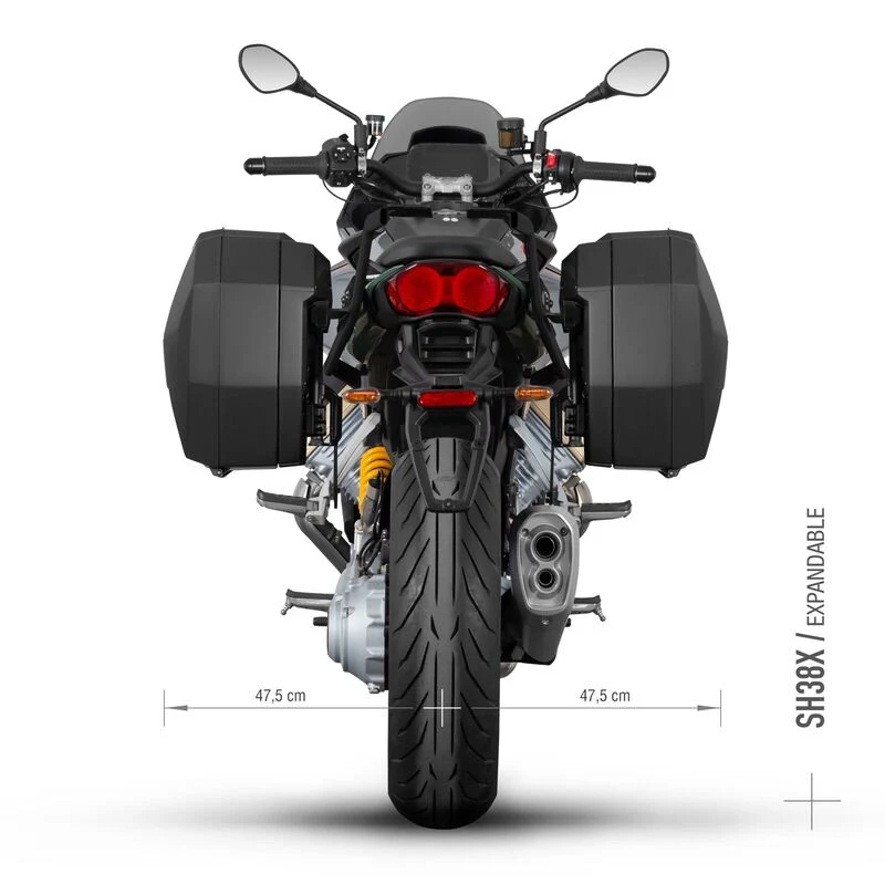 Seitenkofferträger Satz SHAD 3P für Moto Guzzi V100 Mandello /S 2022-2025