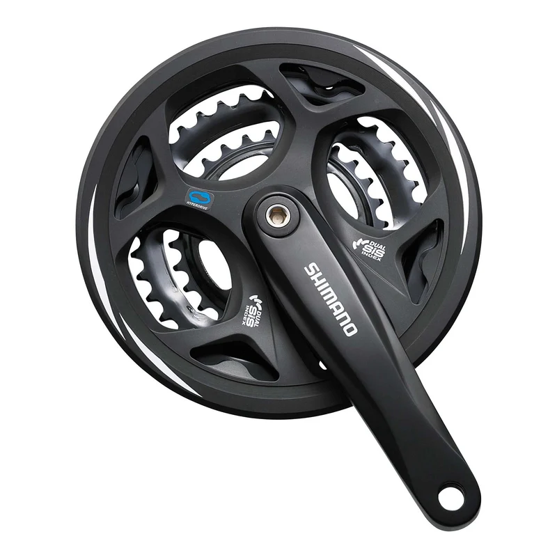 Shimano Altus Chainset 7/8 Speed 42/32/22T Without Chainguard 170mm Square Taper Triple FC-M311