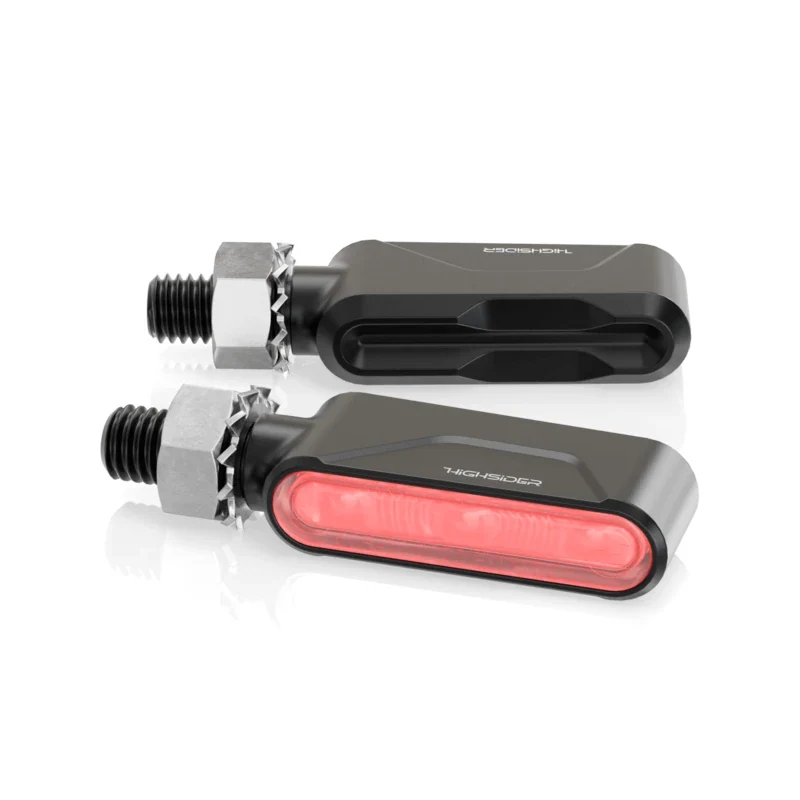 LED-Blinker mit Rück- & Bremslicht Highsider Pro Ventura-Trek 3in1, E-geprüft