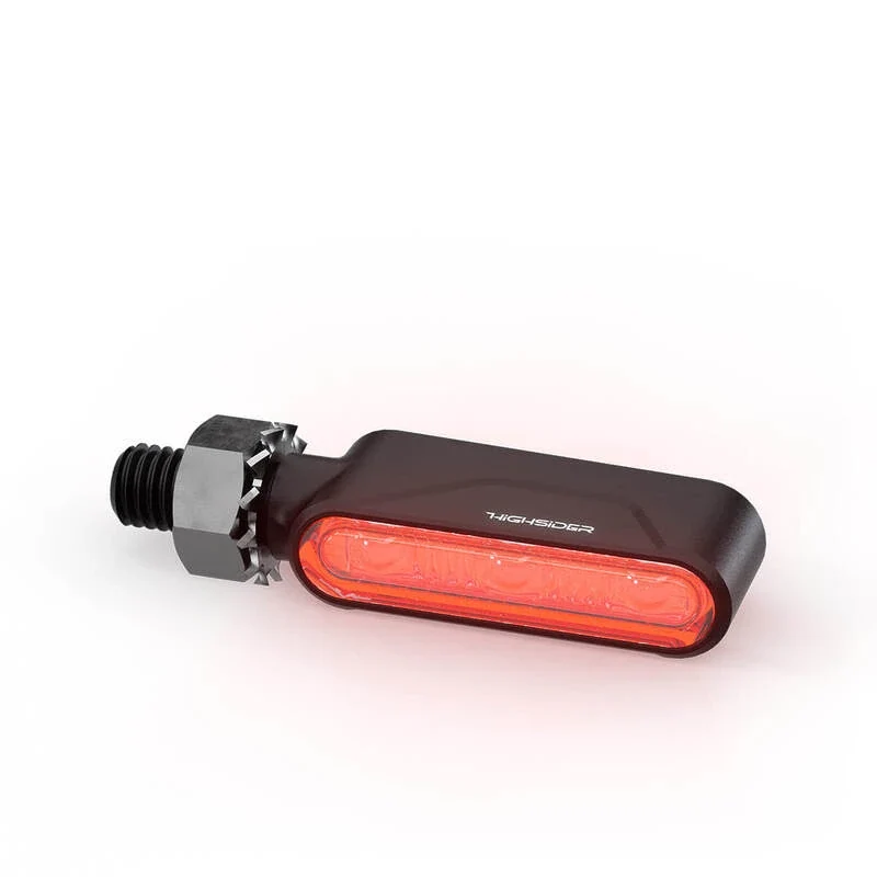 LED-Blinker mit Rück- & Bremslicht Highsider Pro Ventura-Trek 3in1, E-geprüft