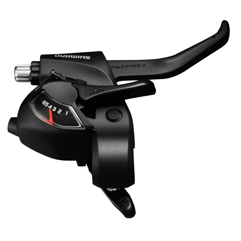 Shimano ST-EF41 EZ Fire Plus STI Set for V-brakes 3 x 6 Speed 2-Finger Lever 6 Speed Bike Shifter Set