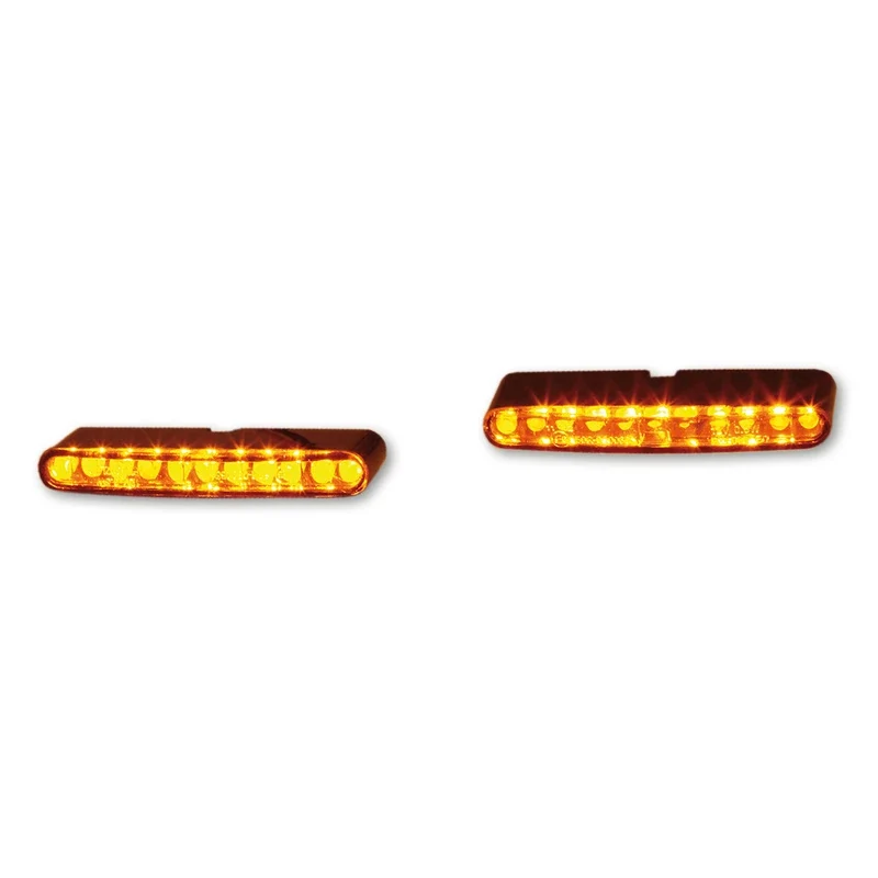 LED-Einbaublinker Paar Highsider Stripe, E-geprüft, 12V/0,5W