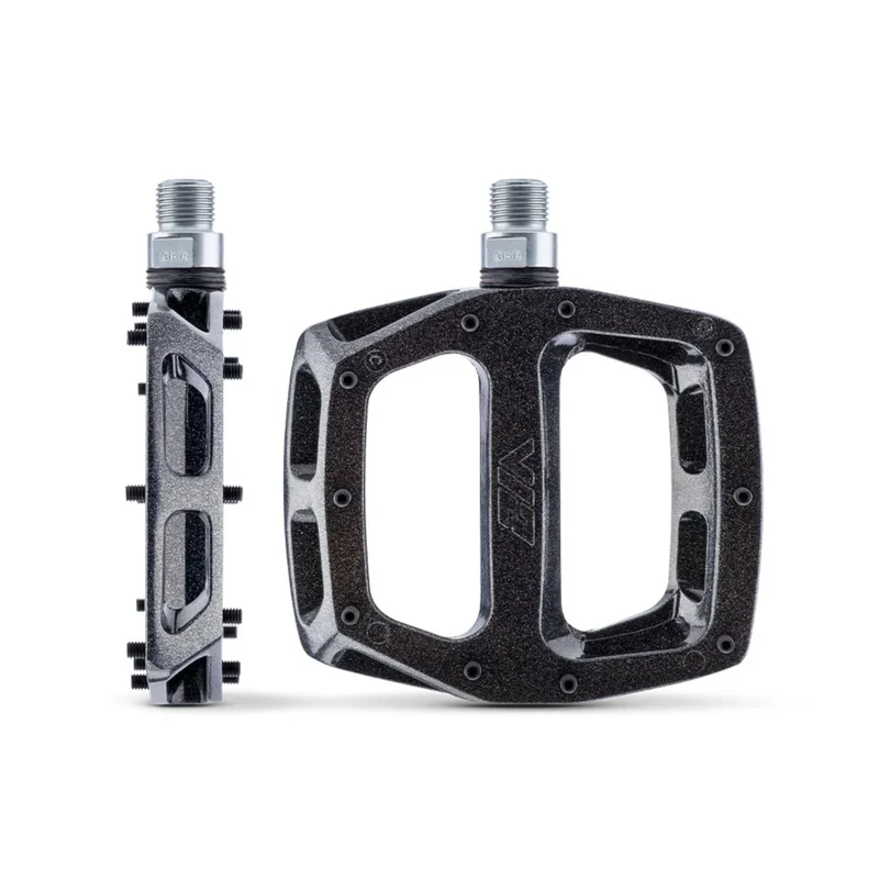 DMR V12 Black Galaxy 9/16 Inch Platform Bike Pedals