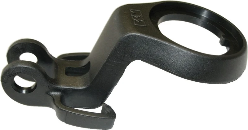 Busch & Müller Scheinwerfer-Halter b&m für Steuersatz 1 1/8" Kuststoff schwarz