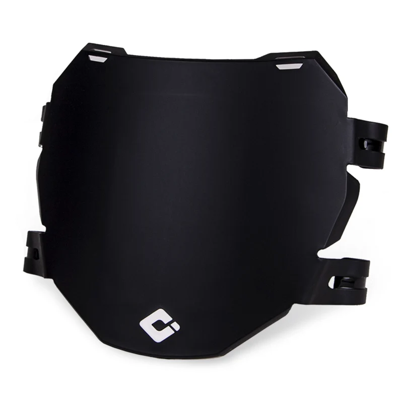 ODI DH Number Plate - Black Bike Race Number Mount