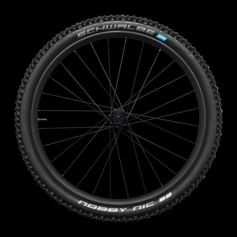 Schwalbe Nobby Nic 26 x 2.4 ADDIX Super Ground SpeedGrip SnakeSkin TLE Folding EVO 26 Inch Bike Tyre