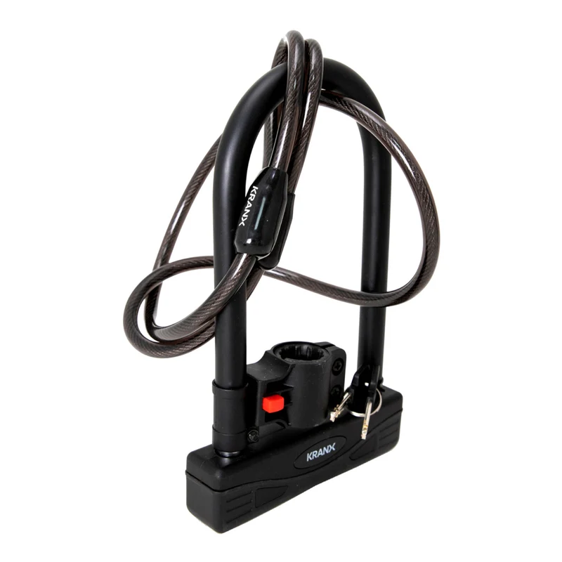KranX Citadel Plus U-Lock & Cable Bike D-Lock