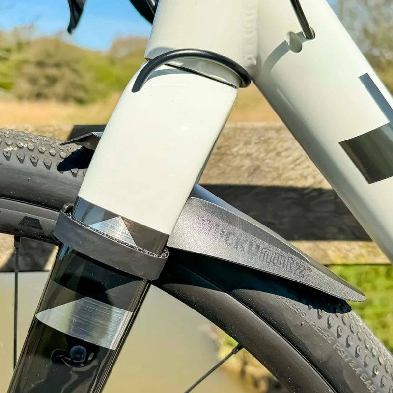 Mucky Nutz Mini Face Fender Clip On Front Bike Mudguard