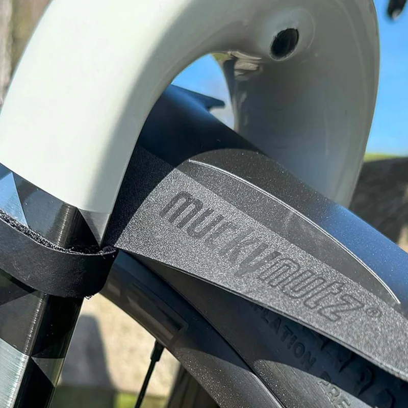 Mucky Nutz Mini Face Fender Clip On Front Bike Mudguard