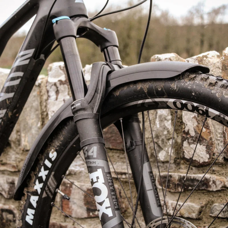 Mucky Nutz MugGuard Long Clip On Front Bike Mudguard