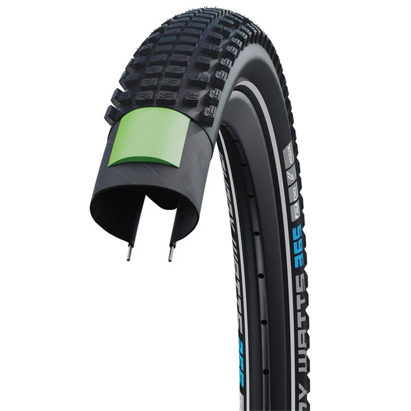 Schwalbe Johnny Watts 365 DD GreenGuard Wired 27.5 x 2.35 27.5 Inch Bike Tyre