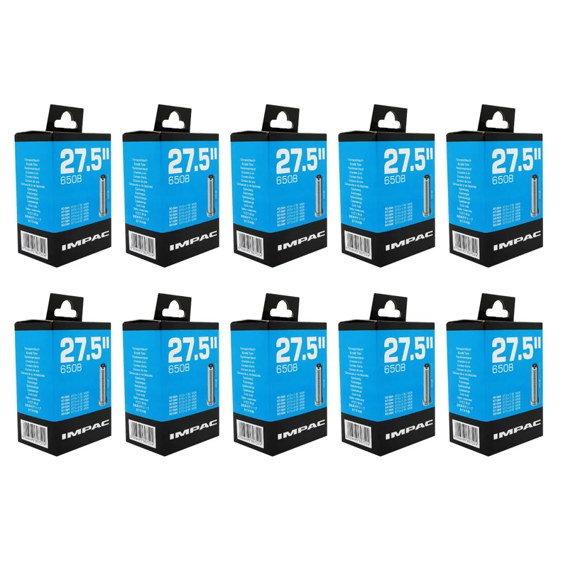 Impac AV27.5 27.5 x 1.75/2.35 (524/360) 27.5 Inch Schrader Valve Bike Inner Tube