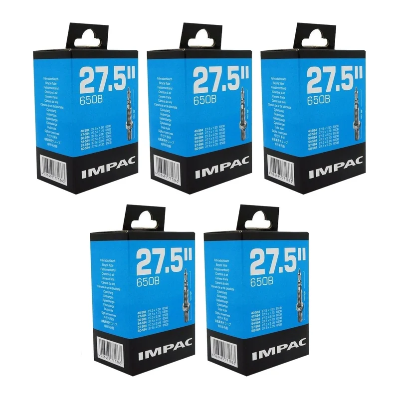 Impac SV27.5 27.5 x 1.75/2.35 (863/103) 27.5 Inch Presta Valve Bike Inner Tube