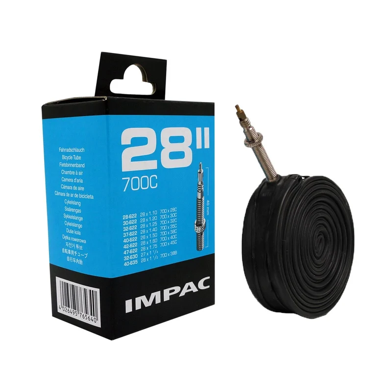 Impac SV28 700x28/45 (640/063) 700c Presta Valve Bike Inner Tube