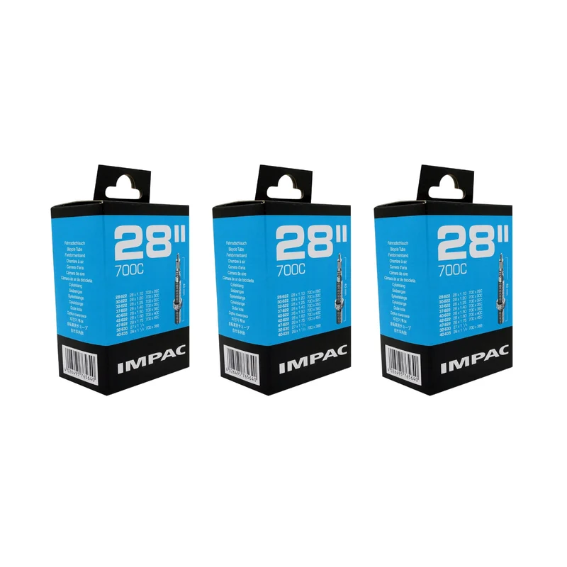 Impac SV28 700x28/45 (640/063) 700c Presta Valve Bike Inner Tube