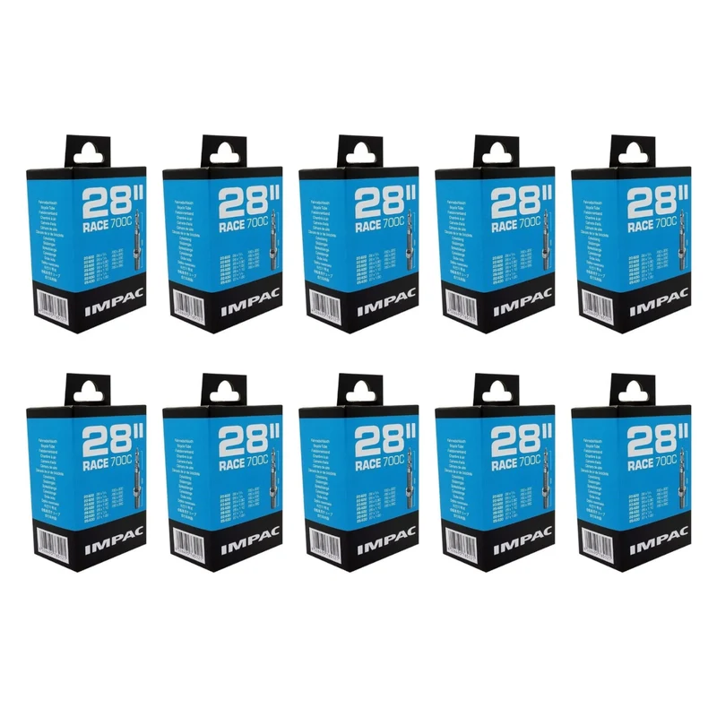 Impac SV28 Race 700x20/28 40mm Valve (121/053) 700c Presta Valve Bike Inner Tube