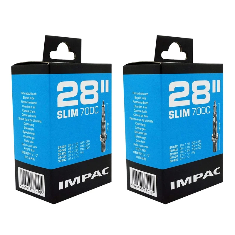 Impac Presta Inner Tube 700 x 28/32mm/27x11/4 700c SV28 Slim