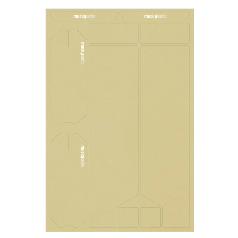 Mucky Nutz Skinz Fork & Crank Clear Bike Protective Tape