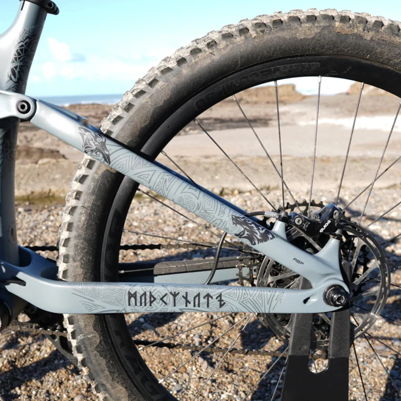 Mucky Nutz Skinz Full Frame Viking Bike Protective Tape
