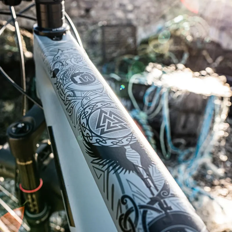Mucky Nutz Skinz Full Frame Viking Bike Protective Tape