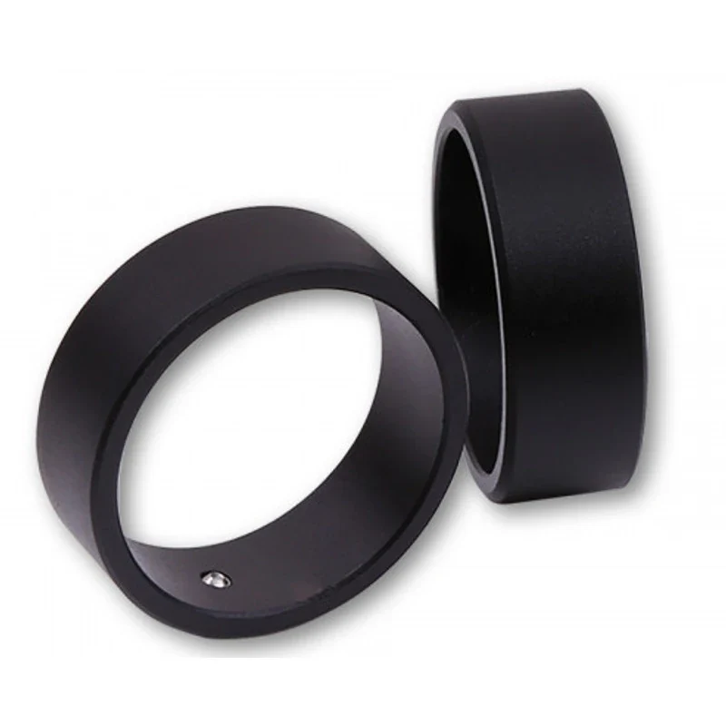 Zierringe Highsider, Innen-Ø 30 × 12 mm, für Lenkergewichte mit Spiegelaufnahme