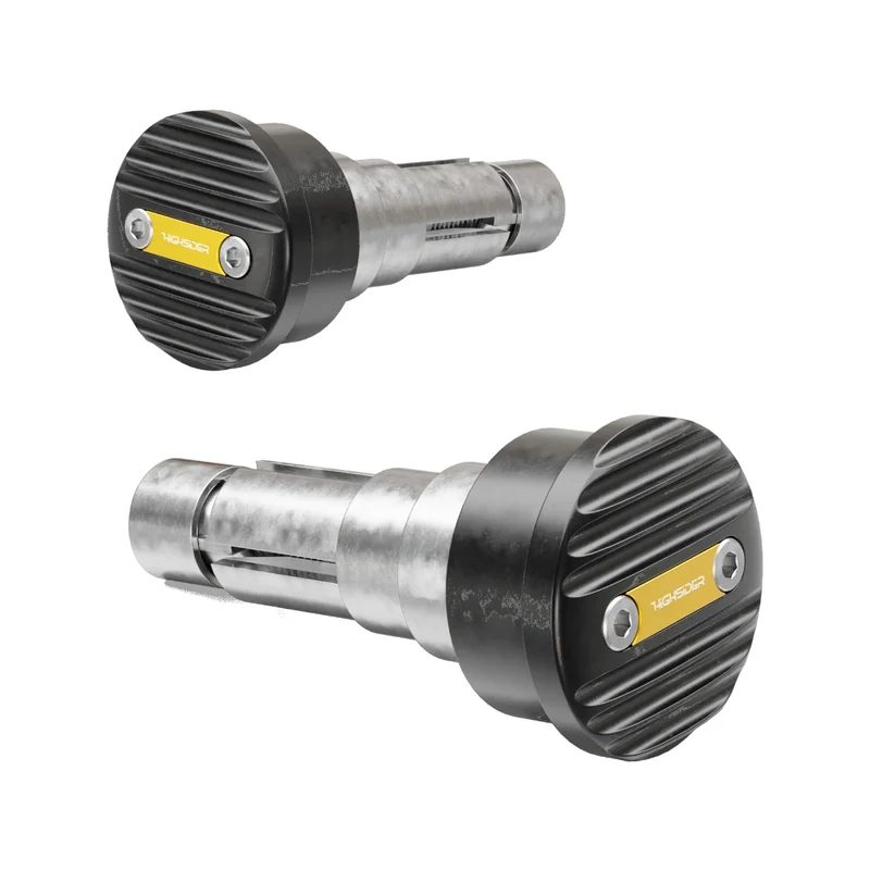 Lenkerenden Highsider Wave mit Spiegelaufnahme, Klemmung 12-22 mm