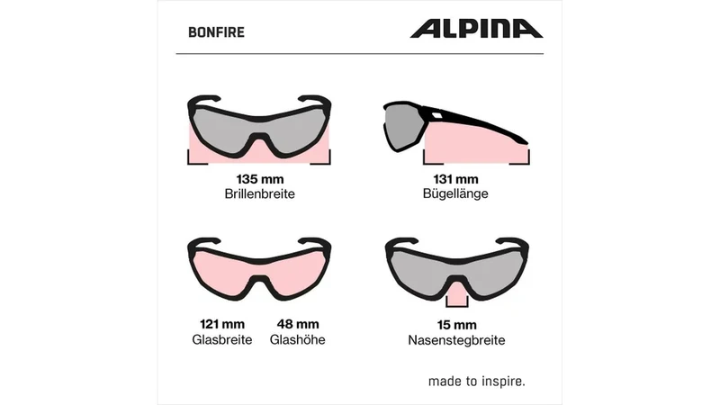 Alpina Bonfire Fahrradbrille