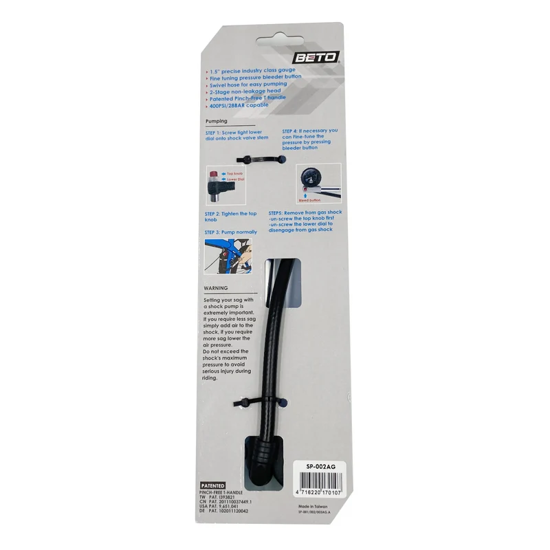 Beto Shock Pump SP-002AG Bike Suspension Pump