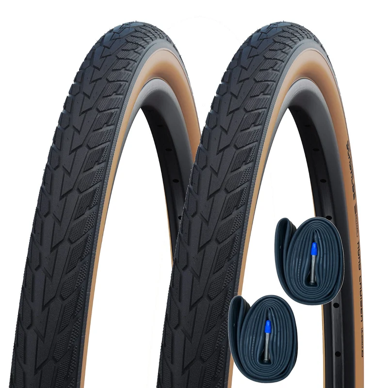 Schwalbe Road Cruiser K-Guard 26 x 1.75 Amber Wall 26 Inch Bike Tyre