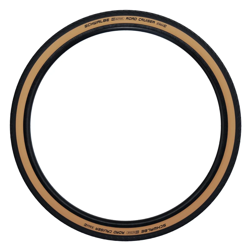 Schwalbe Road Cruiser K-Guard 26 x 1.75 Amber Wall 26 Inch Bike Tyre