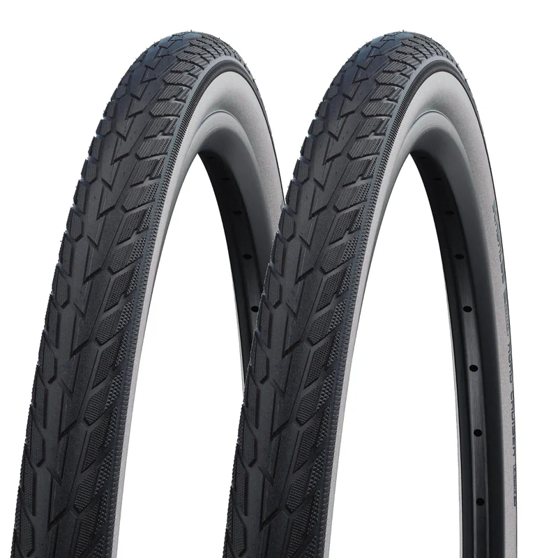 Schwalbe Road Cruiser K-Guard 26 x 1.75 White Wall 26 Inch Bike Tyre