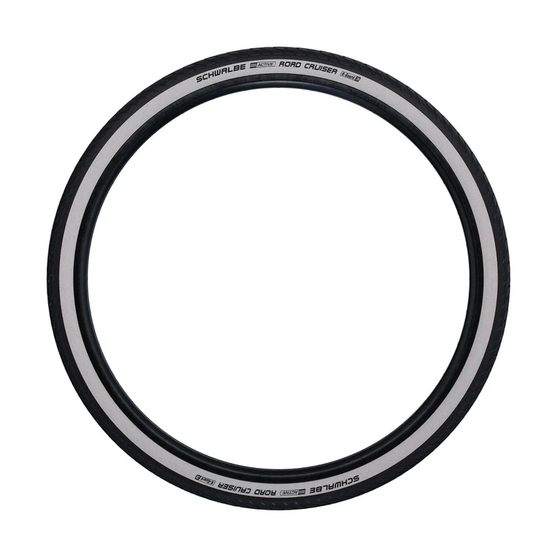 Schwalbe Road Cruiser K-Guard 26 x 1.75 White Wall 26 Inch Bike Tyre